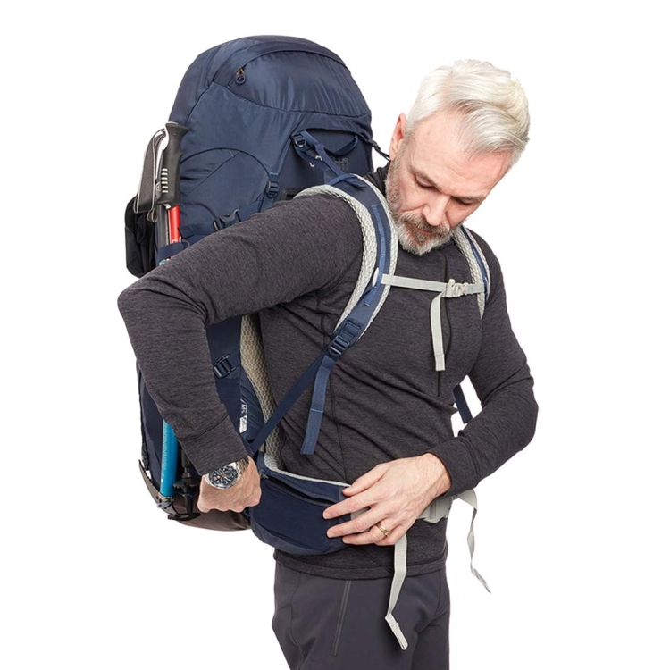 Duży plecak turystyczny Lowe Alpine Manaslu 65:80-Navy