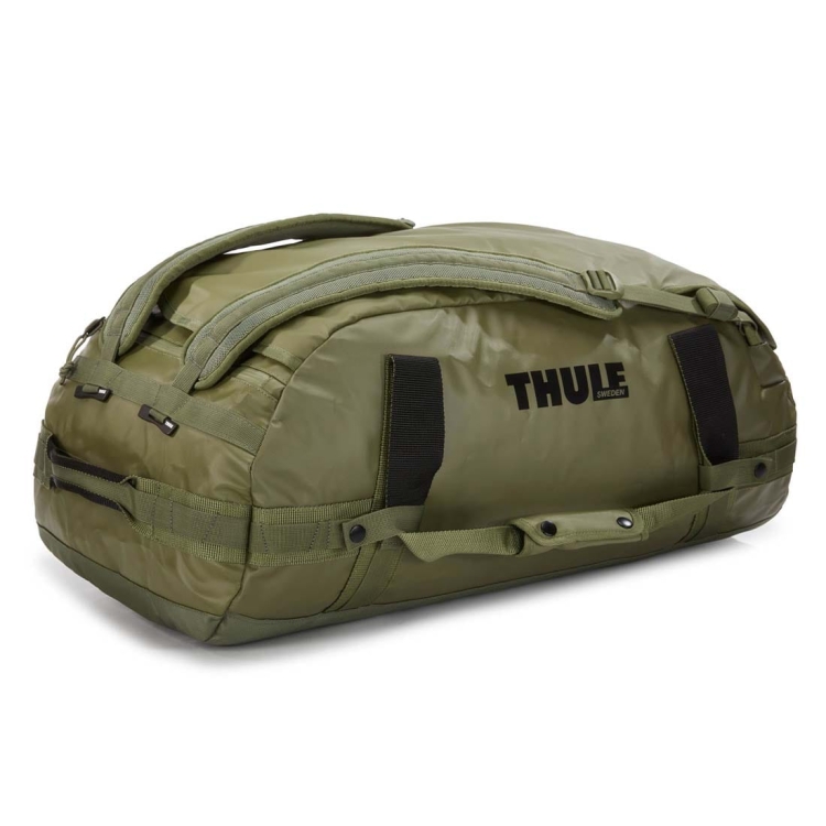 Duża torba podróżna duffel Thule Chasm 70 l – Olivine