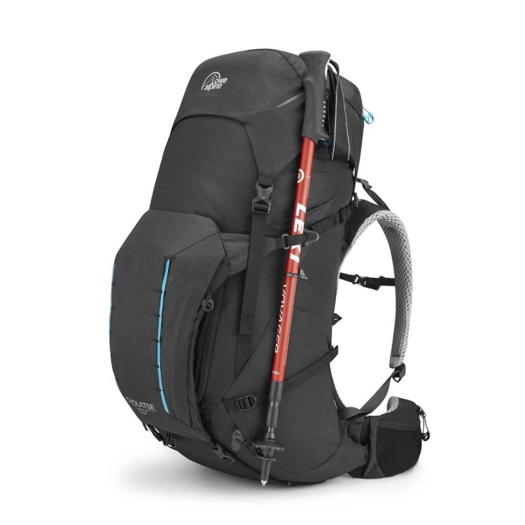 Damski plecak trekkingowy Lowe Alpine Cholatse ND50:55 S-M - Black