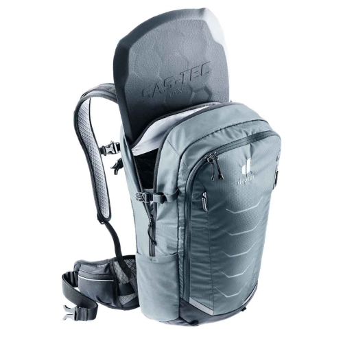 Plecak rowerowy z protektorem Deuter Flyt 20 - Graphite - Black