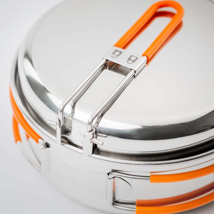 Naczynia GSI GLACIER STAINLESS 1 PERSON MESS KIT