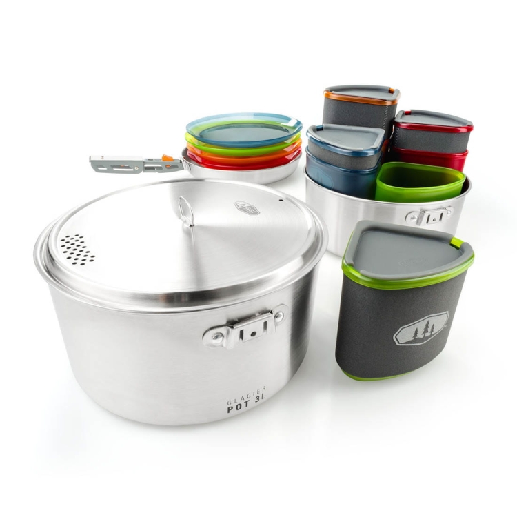 Naczynia GSI GLACIER STAINLESS CAMPER