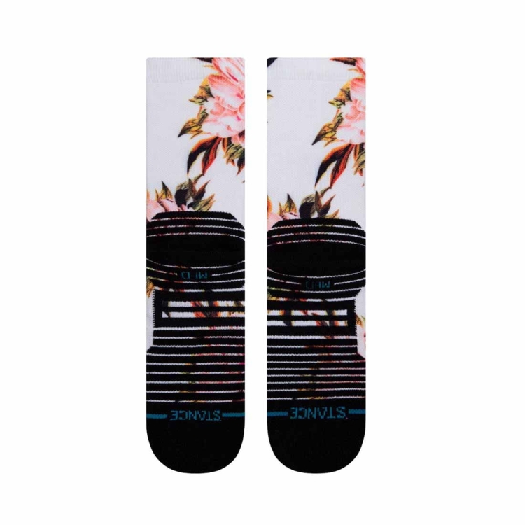 Stance FLOWERET CREW - OFFWHITE