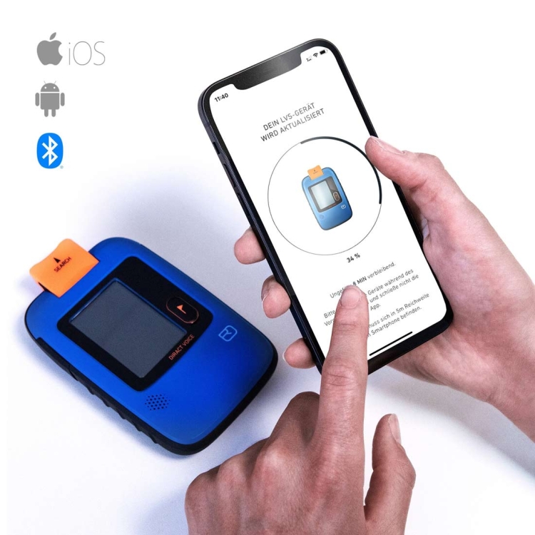 Detektor lawinowy Ortovox DIRACT VOICE  blue ocean