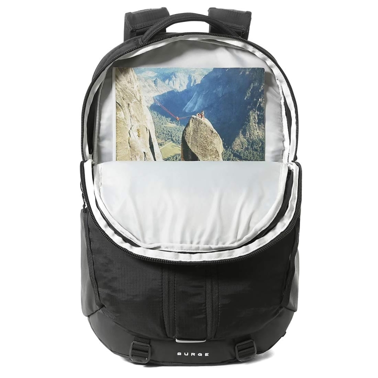 Plecak na laptopa The North Face SURGE - TNF Black/Black