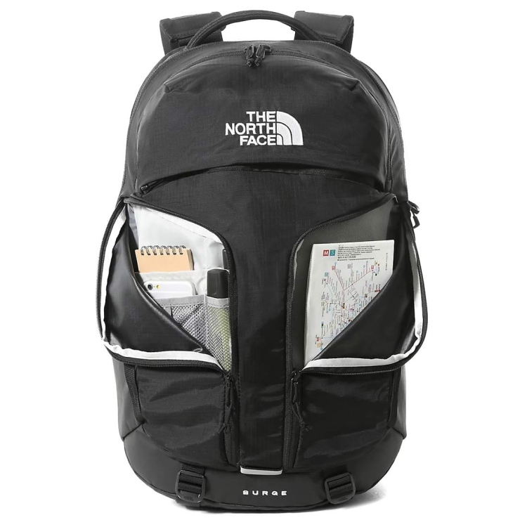 Plecak na laptopa The North Face SURGE - TNF Black/Black
