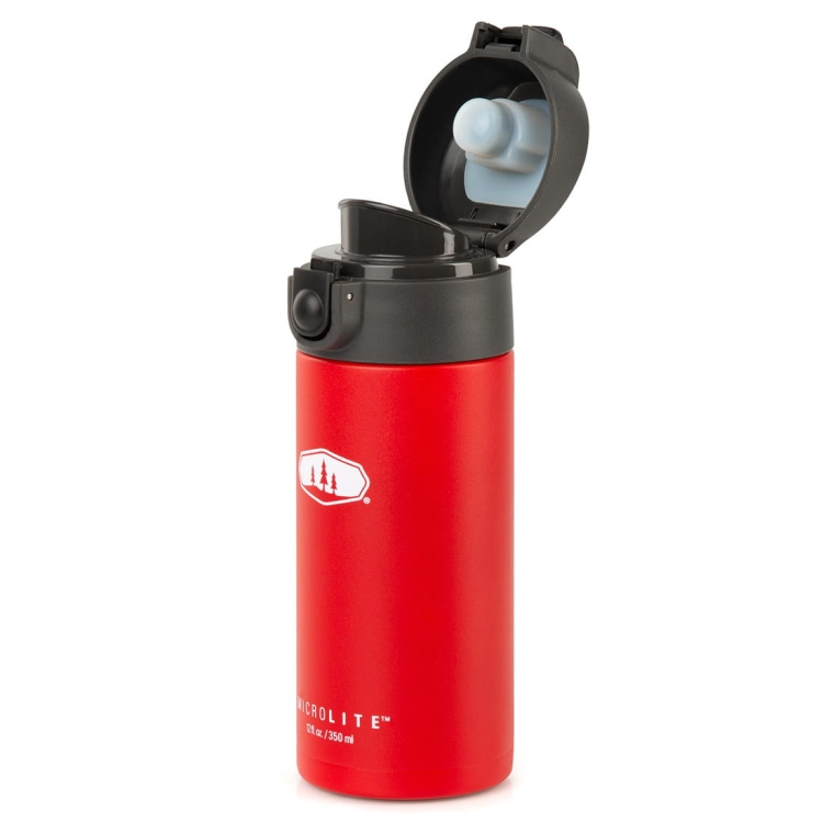 Kubek termiczny GSI Glacier Stainless Microlite 350 Flip Red