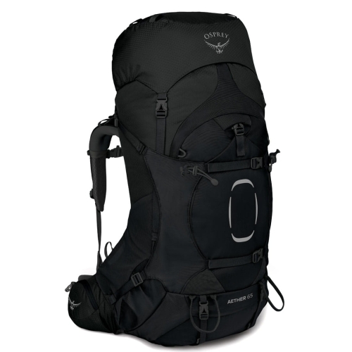 Trekingowy plecak męski Osprey Aether 65 L/XL - Black