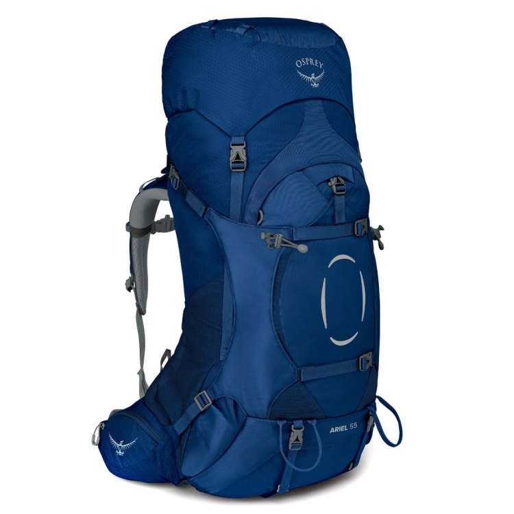 Trekingowy plecak damski Osprey Ariel 55 WXS/S - Ceramic Blue
