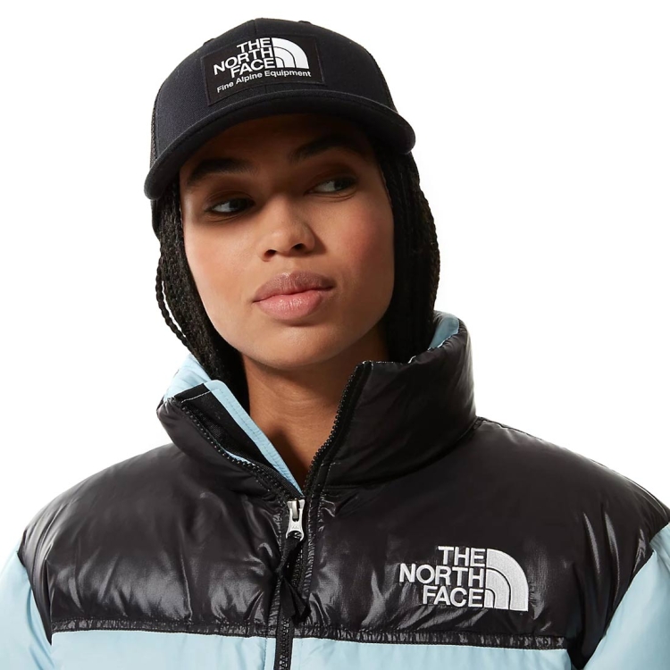 Czapka z daszkiem The North Face Deep Fit Mudder Trucker - TNF Black