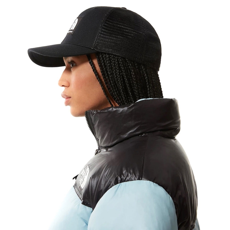 Czapka z daszkiem The North Face Deep Fit Mudder Trucker - TNF Black