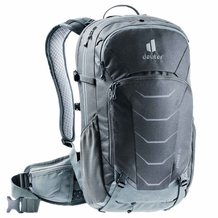 Plecak rowerowy z protektorem Deuter Attack 20 - Graphite-Shale