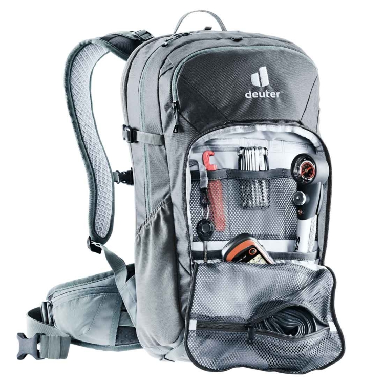 Plecak rowerowy z protektorem Deuter Attack 20 - Graphite-Shale