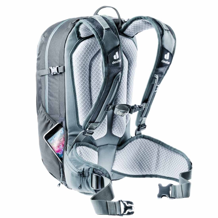 Plecak rowerowy z protektorem Deuter Attack 20 - Graphite-Shale