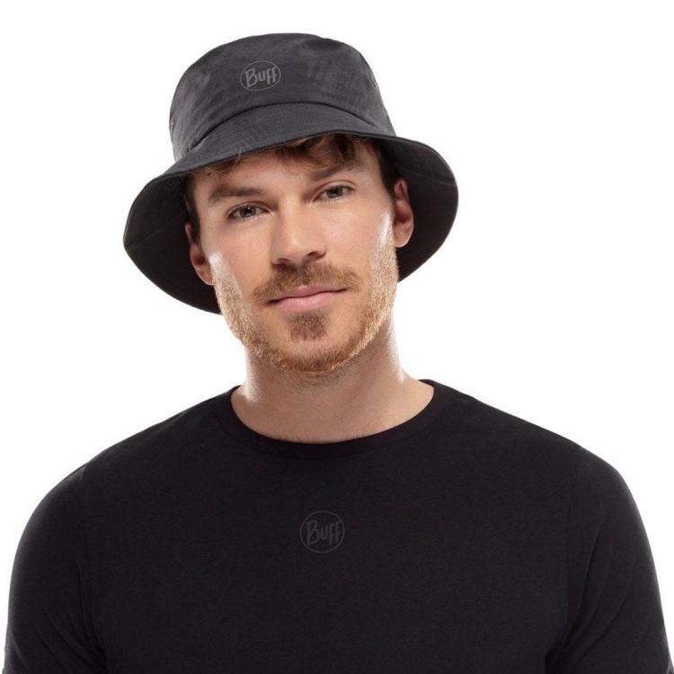 Kapelusz Buff ADVENTURE BUCKET HAT Rinmann Black S/M