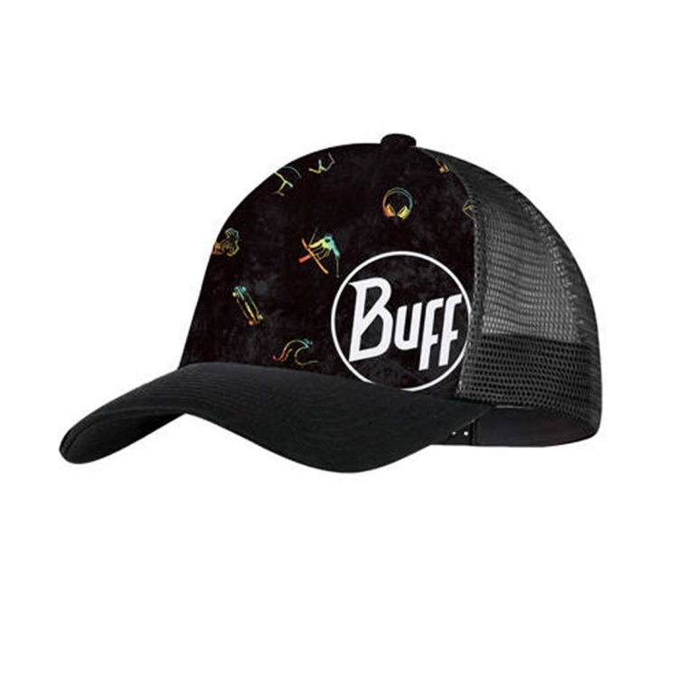 Czapka Buff Trucker Cap - Logo Collection Kaleat Black L-XL