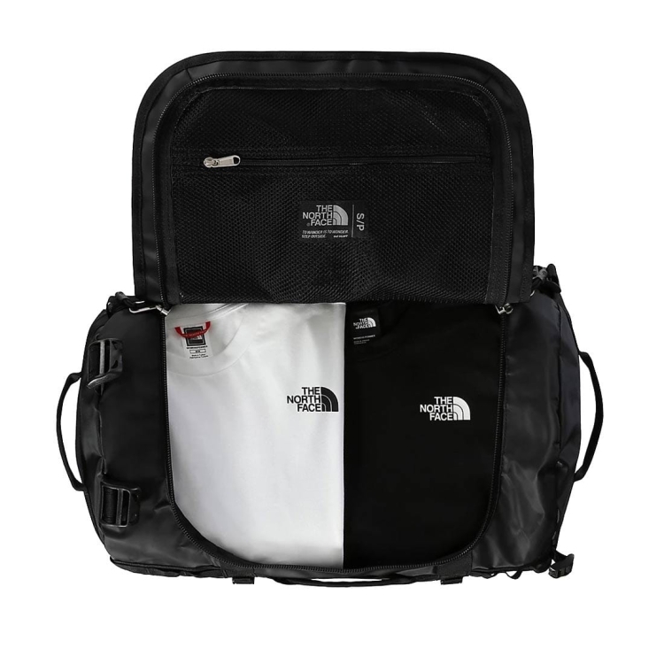 Torba turystyczna The North Face Base Camp Duffel SMALL TNF Black-TNF White