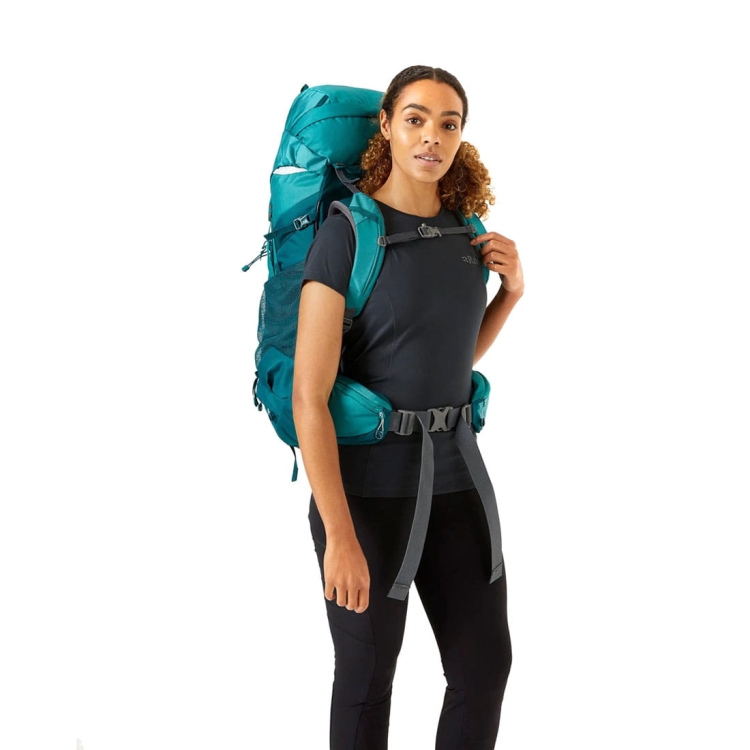 Damski plecak trekkingowy Lowe Alpine Sirac ND40 - Sagano Green/Storm Green