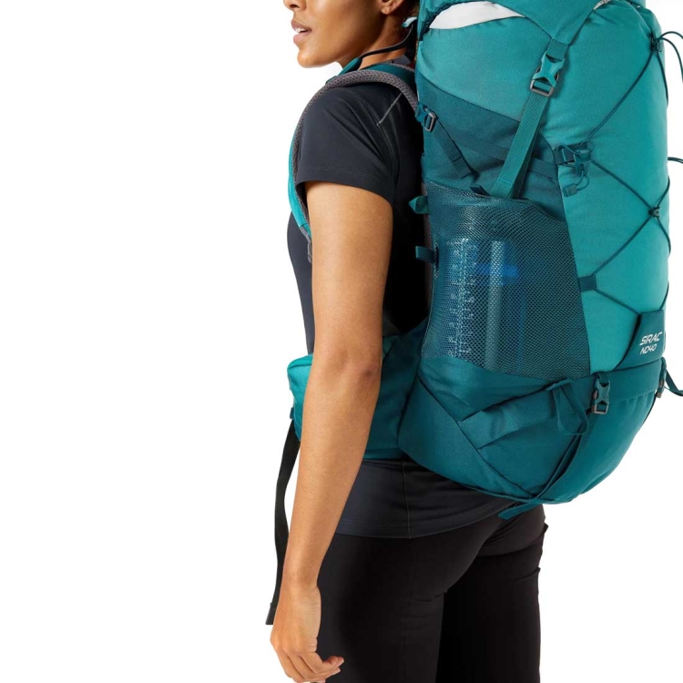 Damski plecak trekkingowy Lowe Alpine Sirac ND40 - Sagano Green/Storm Green