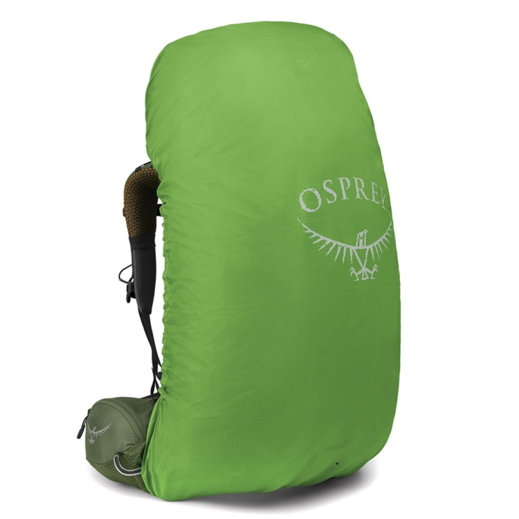 Męski plecak turystyczny Osprey Atmos AG 65 S/M - Mythical Green