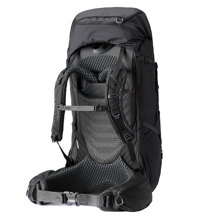 Dwukomorowy plecak damski Gregory Deva 60 S - Fog Grey