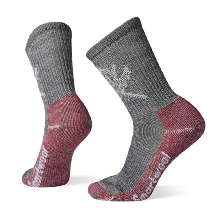 Skarpety Damskie Smartwool W'S Classic Hike Light Cushion Leaf Pattern Crew - Deep Navy