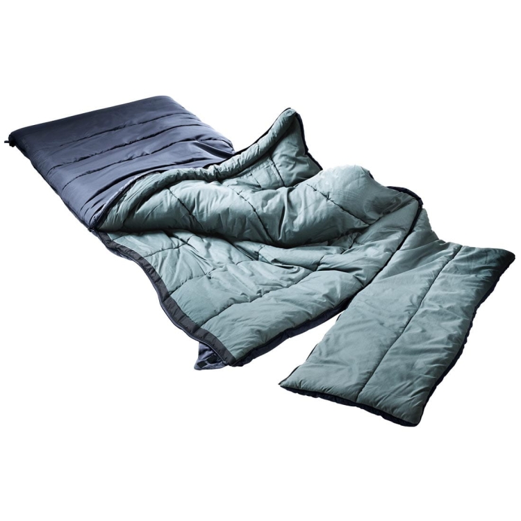 Kopertowy śpiwór Syntetyczny Deuter ORBIT SQ -5°-Prawy Ink-Teal