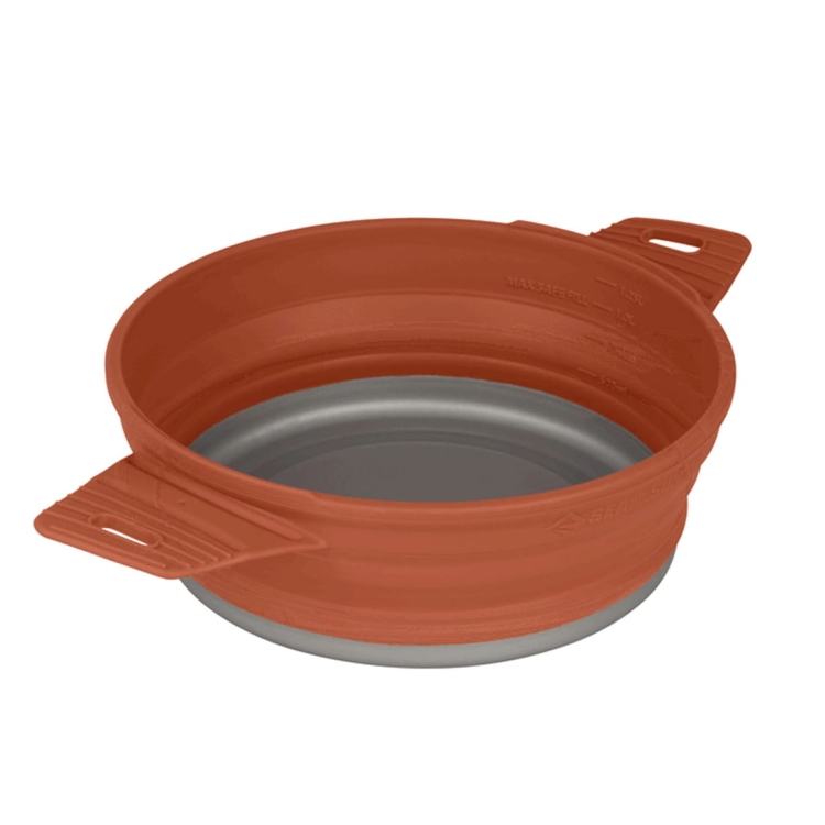 Turystyczny garnek składany Sea To Summit X-Pot 1.4 L - Rust
