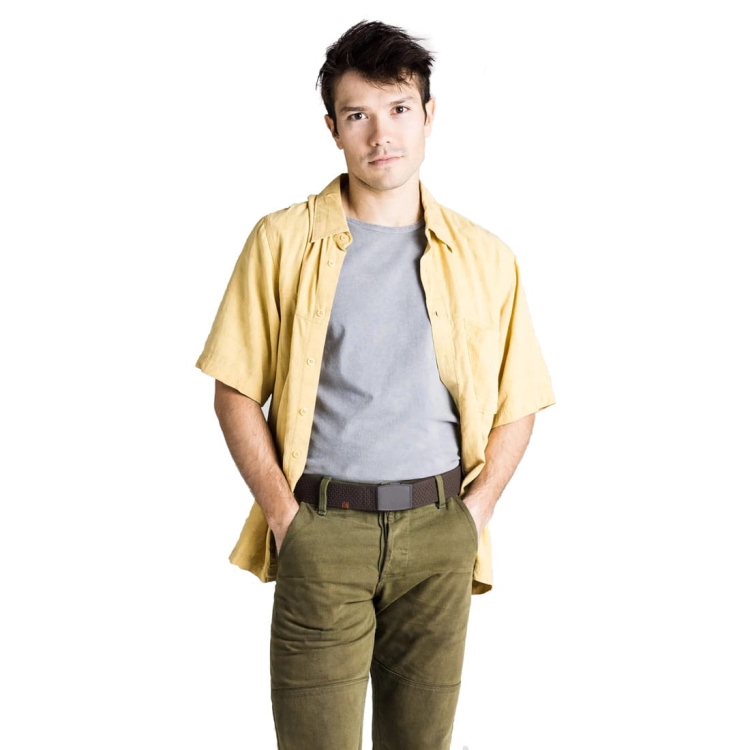 Pasek Arcade Lookout Capture Belt - Med Brown