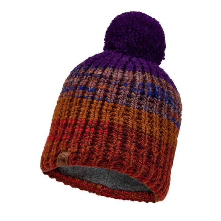 Czapka zimowa Buff KNITTED & FLEECE HAT-ALINA RUSTY