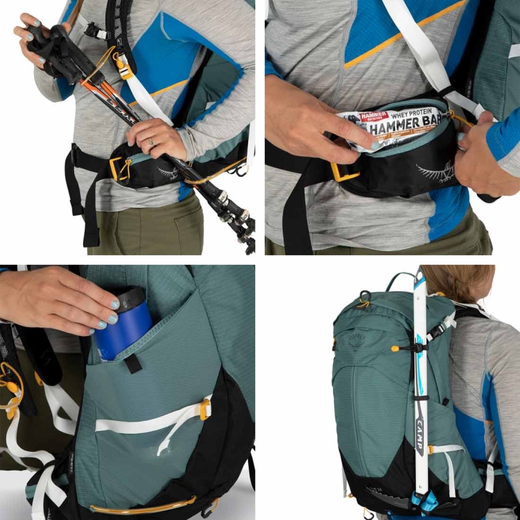 Lekki plecak damski Osprey Sirrus 24 - Muted Space Blue