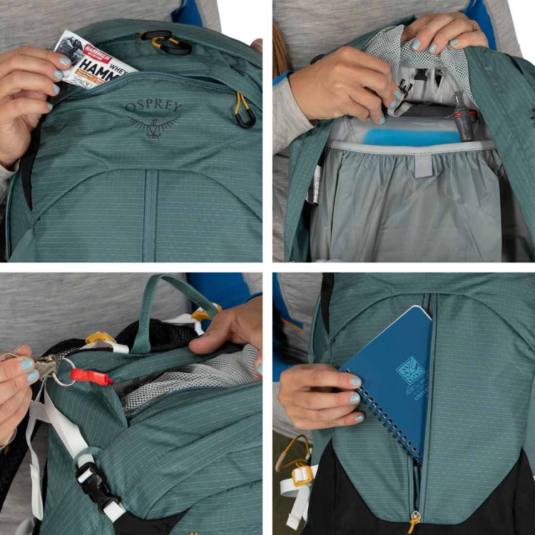 Lekki plecak damski Osprey Sirrus 24 - Muted Space Blue