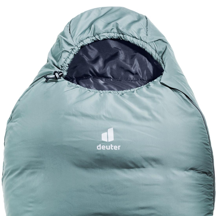 Syntetyczny śpiwór mumia Deuter Orbit +5° REGULAR-Prawy Shale-Ink