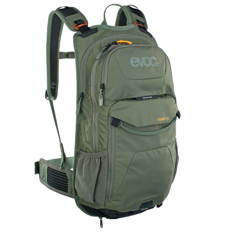 Kompaktowy plecak rowerowy Evoc Stage 12 - Dark Olive