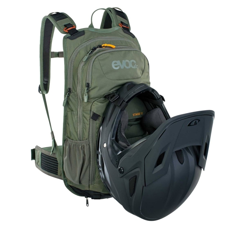 Kompaktowy plecak rowerowy Evoc Stage 12 - Dark Olive