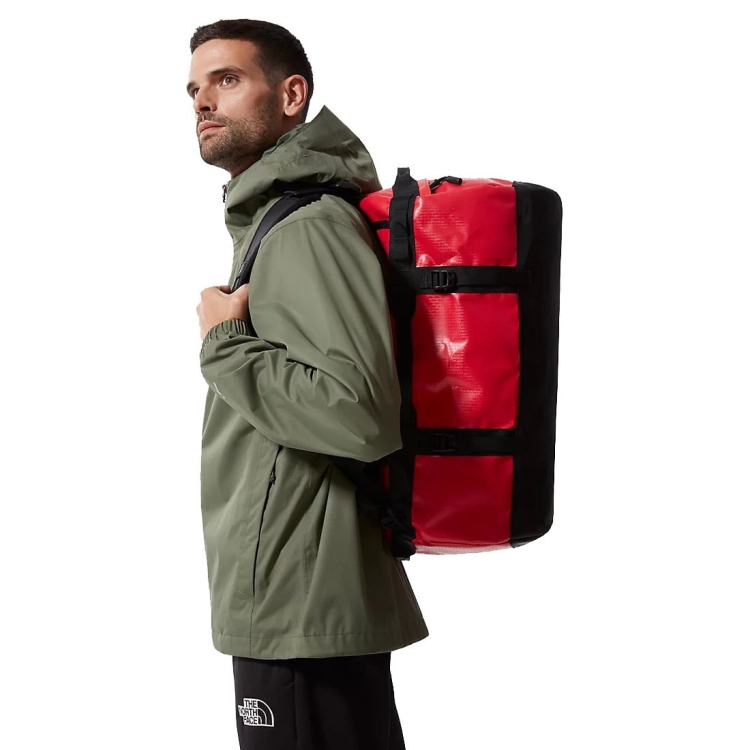 Torba turystyczna The North Face Base Camp Duffel S - TNF Red-TNF Black