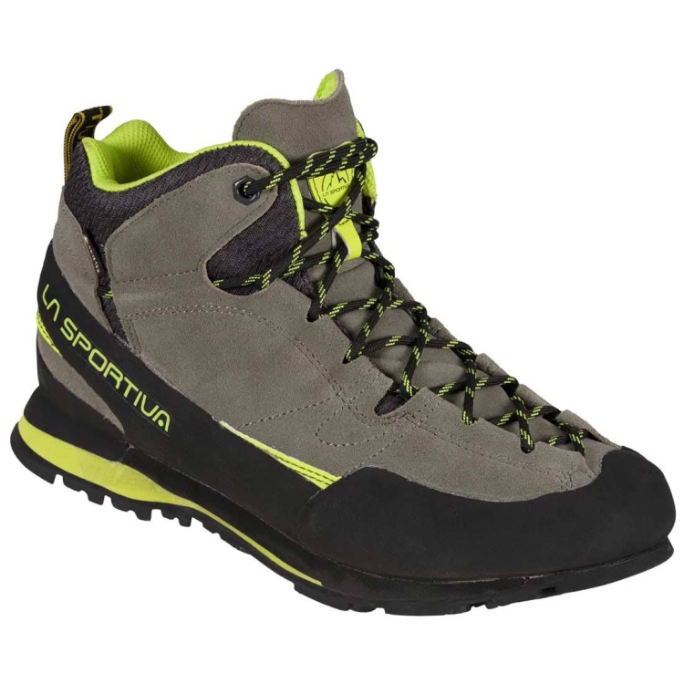 Buty turystyczne La Sportiva Boulder X Mid - Clay/Neon