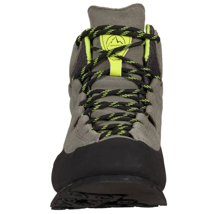 Męskie buty turystyczne La Sportiva Boulder X Mid - Clay/Neon