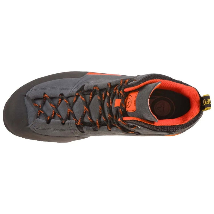 Buty trekingowe La Sportiva Boulder X Mid - Carbon/Flame