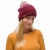 Czapka zimowa Buff KNITTED & FLEECE HAT ALINA - MAROON
