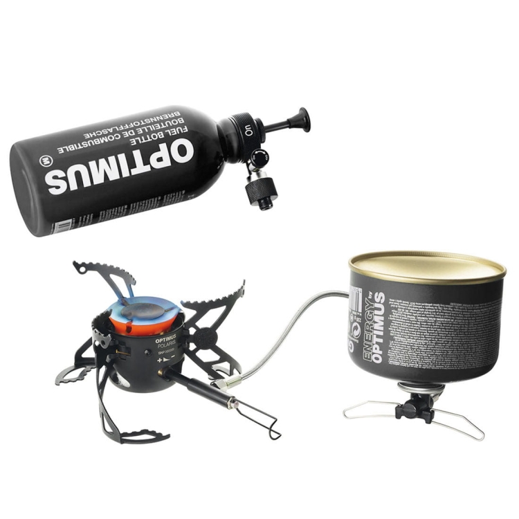 Uniwersalny palnik Optimus Polaris Optifuel Black Edition