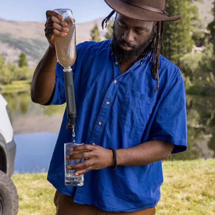 Filtr do wody LifeStraw Peak Series Personal Water Filter Straw - Dark Mountain Gray