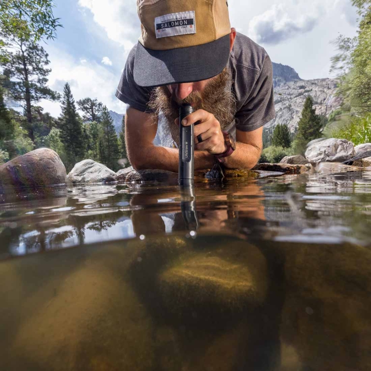 Filtr do wody LifeStraw Peak Series Personal Water Filter Straw - Dark Mountain Gray