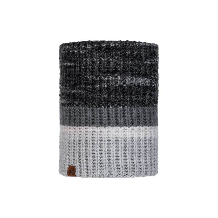 Buff KNITTED & FLEECE NECKWARMER ALINA - GREY