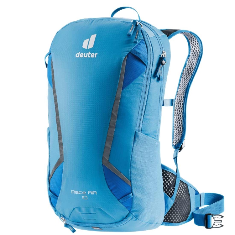 Plecak rowerowy z siatką Deuter Race Air - Azure-Lapis