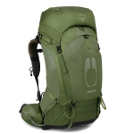 Męski plecak dwukomorowy Osprey Atmos AG 50 S/M - Mythical Green
