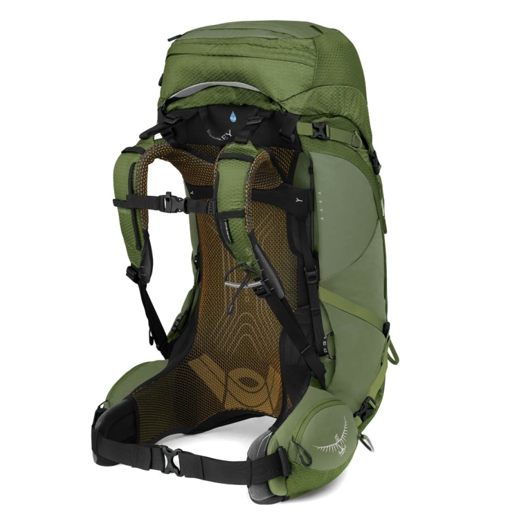 Pojemny męski plecak Osprey Atmos AG 50 L/XL - Mythical Green
