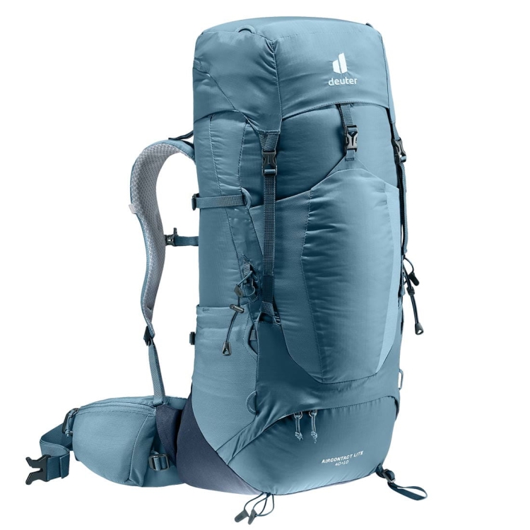 Lekki plecak turystyczny Deuter Aircontact Lite 40+10 - Atlantic-Ink