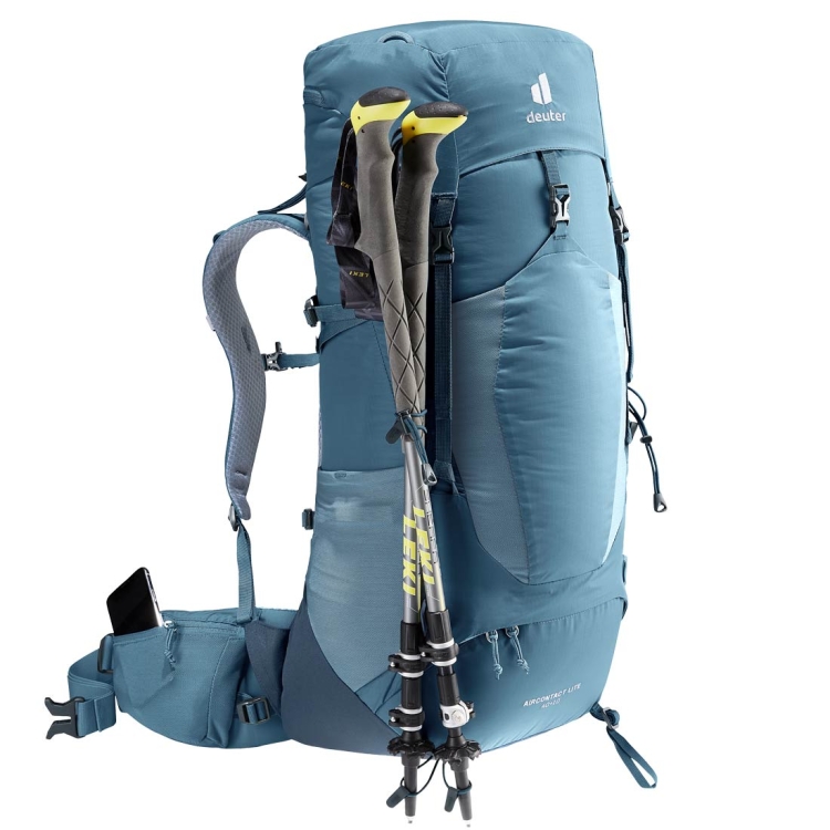 Lekki plecak turystyczny Deuter Aircontact Lite 40+10 - Atlantic-Ink