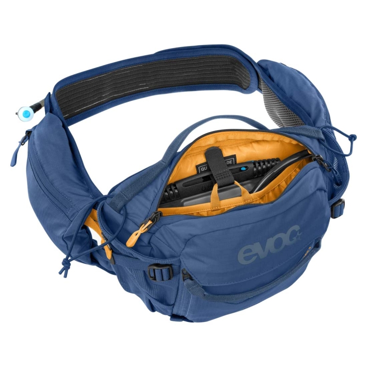 Biodrówka z bukłakiem Evoc Hip Pack Pro 3L - Denim +1,5L Bladder